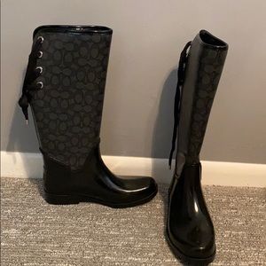 Coach Rain Boots